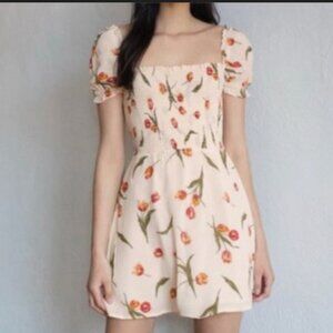 Reformation Orangerie Dress Bianca XL NWT